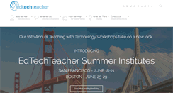 Desktop Screenshot of edtechteacher.org